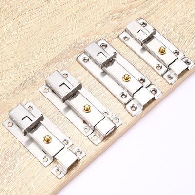 【LZ】▬✺❁  Stainless steel 3-inch 4-inch self elastic latch door and window accessories automatic rebound anti-theft latch cabinet spring