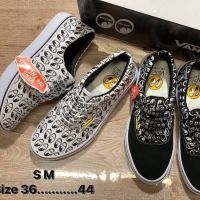 Vans Era Authentic Moon Eyes (size36-44) สินค้าพร้อมกล่องVans สีน้ำตาล-แดง