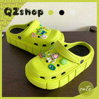 QZshop ส่งเร็วทันใจ? รองเท้าแตะ รองเท้าหัวโต พื้นหนา มี 3 สีให้เลือก พื้นนิ่มใส่แล้วดูขาเรียวสวย แถมตัวการ์ตูนน่ารักๆ ด้วยนะ มันปัง?