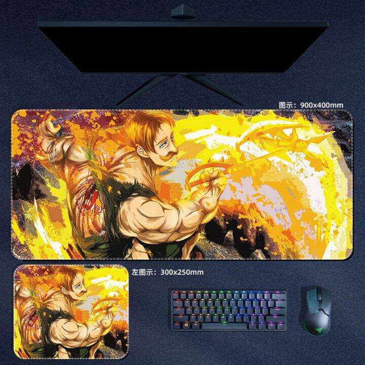 the-seven-deadly-sins-mouse-pad-meliodas-ban-king-diane-anime-mousepad-keyboard-padding-manga-pc-gaming-accessories-desk-mats