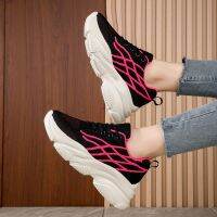 hjk✗﹍  lovers thick-soled shoes high casual large mens and womens running