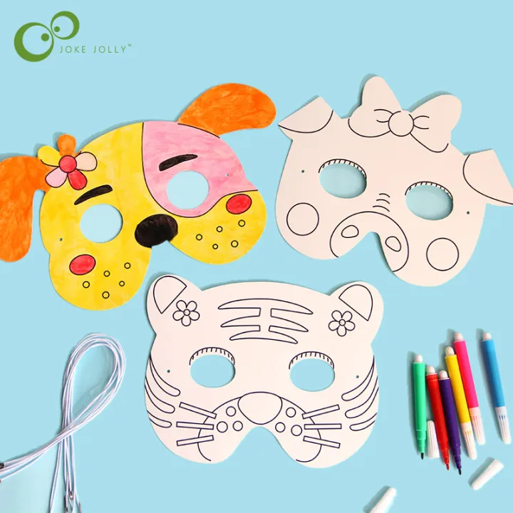 8Pcs Cartoon Animal Painting Toys DIY Color Kindergarten Graffiti Art  Crafts Toys Creative Drawing Toys for Children Kids GYH | Lazada Singapore