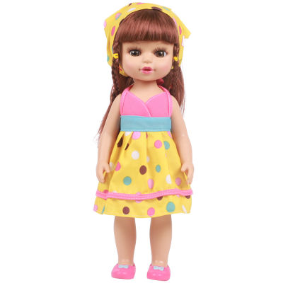 AMTOY Doll Gift Box Cartoon Girl Princess Simulation Toy Birthday Gift Doll