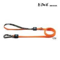 ISPET - Sparkling leash 1.0cm. สายจูงสุนัข และแมว (Orange)