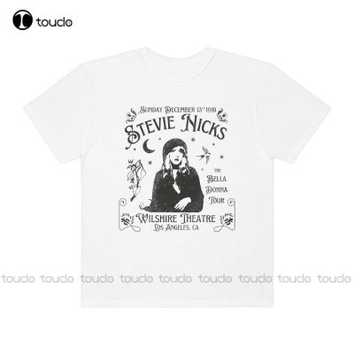 Stevie Nicks Vintage Style T Shirt Unisex Retro Band Tee Fleetwood Mac Unisex Tshirts For Adults Xs-5Xl Christmas Gift Tshirt