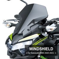 ใหม่สำหรับรถจักรยานยนต์คาวาซากิ Z900 Z 900อุปกรณ์เสริมกระจกบังลมกระจกบังลมแผ่นเบนทางลมอากาศ2020 2021 2022