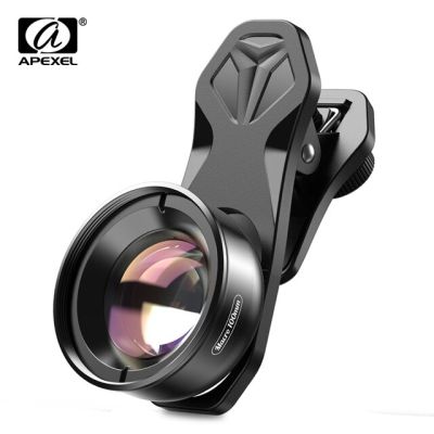 APEXEL 4K HD 100mm macro lens Professional phone camera lens+CPL+star filters for iPhone 13 12 11 pro max mini X all smartphone