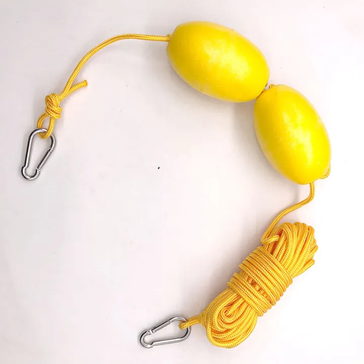SunnT High Visible 9m 30ft Kayak Tow Rope Throw Anchor Line Floating