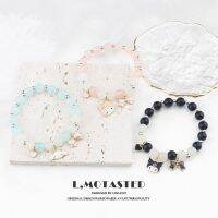 Kawaii Cartoon Opal Womens Beaded Bracelet Girls Womens Leisure Fashion Beach Cute Accessories Jewelry Gifts