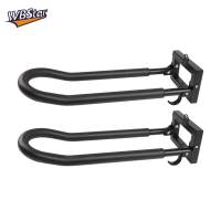 WBStar 2Pcs Kayak Storage Rack พับกระดานโต้คลื่นเรือ Paddle Bracket จอแสดงผล Canoe