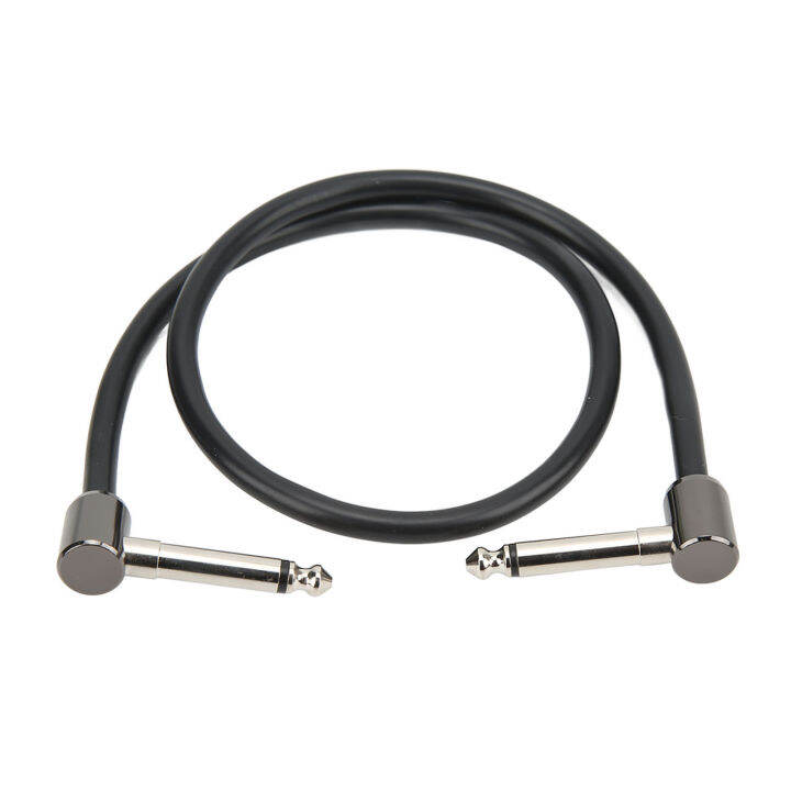 Effects Cable, Guitar Patch Cord Good Transmission with Right Angle