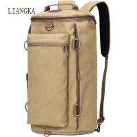 [HOT JJOZZZCXQDOU 575] Mochila De Gran Capacidad Para Hombre Bolso De Hombro De Lona De Viaje Para Montañismo Al Aire Lipre