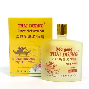 Những công thức dầu gừng thái dương 6ml đơn giản mà bạn nên thử