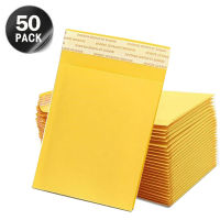 Yellow Kraft Paper 50PCSSet Bubble Mailers Mailing Envelopes Bags For Packaging Poly Envelopes Packaging Bags For Business