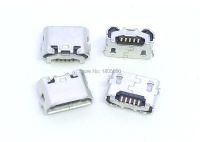 100pc micro USB 5pin jack Reverse Ox horn Charging Port Plug socket connector For Huawei 4X Y6 4A P8 C8817 max Lite Pro M3 L681H