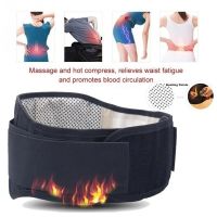 Adjustable Tourmaline Self heating Magnetic Therapy Waist Belt Lumbar Support Back Waist Support Brace Double Banded aja lumbar
