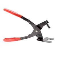 Exhaust Hanger Removal Pliers 25 Degree Offset Rubber Exhaust Hanger Removal Tool for Tailpipes, Mufflers