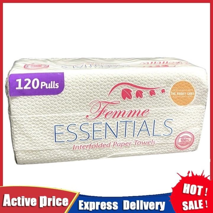 Femme Tissue Interfolded Paper Towels | Lazada PH