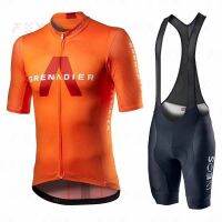 Ineos Grenadier Cycling Jersey Set Summer Breathable Mesh Cycling Clothing bike uniform MTB maillot ropa ciclismo Cycling shorts