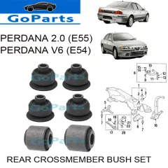 Proton Perdana 2 0 Perdana V6rear Suspension Armmb E55 E54 U Lazada