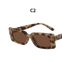 【Support wholesale】COD (San9) Square small frame sunglasses bag flower simple fashion retro sunglasses