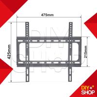 ขาแขวนทีวีขายึดติดผนัง ขนาด 32-60 นิ้ว LED/LCD-Plasma Wall Mount ขาทีวี ชุดขาแขวนทีวี ที่แขวนทีวีติดฝาผนัง ขาแขวนทีวี ที่แขวนทีวี ขายึดทีวีติดเพดาน ขาแขวนทีวีติดผนัง LCD, LED Hanging Legs TV Stand TV Wall Mount Suitable for 32”-60”