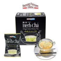 ☕ชาขิง มะนาว น้ำผึ้ง Freeze Dried Ginger Lime Honey Tea ชา สมุนไพร Herbal Tea