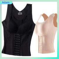 ADAM เสื้อชั้นในไร้ตะเข็บตะขอปรับ Loop X-สายสนับสนุน Bra ปิดด้านหน้าเบาะลูกไม้ผู้หญิงเสื้อกระชับสัดส่วนอุปกรณ์พยุงหลัง Bra Top