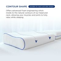 MLILY Contour Pillow Zero Pressure Memory Foam Pillow