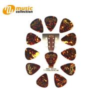 ปิ๊กกีตาร์ Martin Guitar Picks Tortoise Shell 12 PICKS BUNDLE PACK 18A0050 Medium .73mm