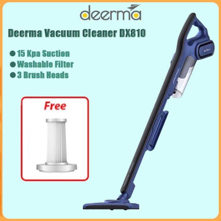 Deerma Handheld Vacuum Cleaner DX810 with HEPA Filter 16000Pa Strong