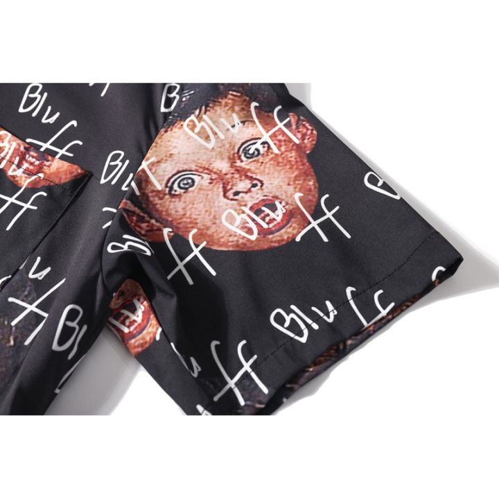 surprised-children-printing-mens-short-sleeve-shirt-new-fashion-style-of-2019