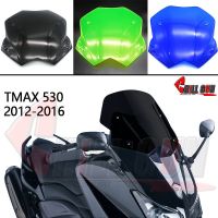 แองซัม☃กระจกรถจักรยานยนต์กระจกบังลมหน้ากระบังหน้าสำหรับ YAMAHA TMAX 530 TMAX530 T-MAX T-MAX530 SX DX 2012 2013 2014 2015 2016