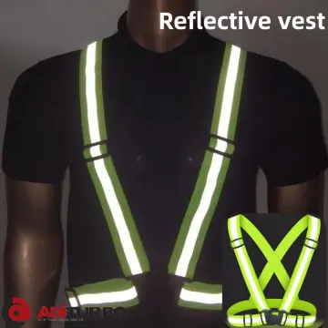 Elastic adjustable reflective safety belts - . Gift Ideas