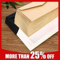 50pcs/lot Black White Craft Paper Envelope Retro European Style Envelope For Postcard Letter Scrapbooking Gift School Stationary