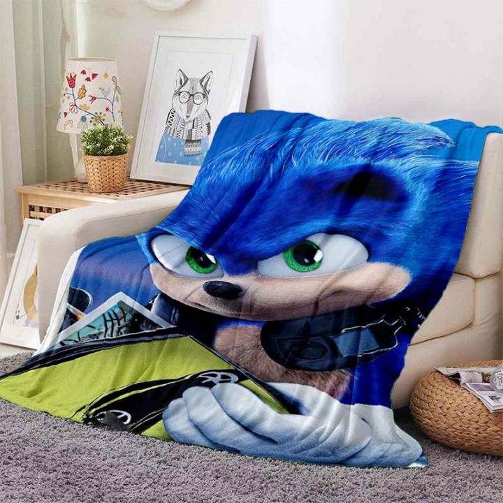 hedgehog-sonic-cartoon-anime-series-blanket-office-sofa-winter-nap-air-conditioning-flannel-soft-warm-keep-can-be-customized-13