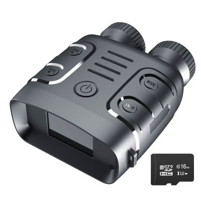 1080P Portable Binocular Infrared Night-Visions Device Day Night Use Photo Video Taking 5X Digital Zoom 300M Full Dark Viewing Distance for Outdoor Hunt Boating Journey