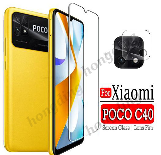 poco-c40กระจกนิรภัยที่มีขอบสีดำป้องกันหน้าจอสำหรับ-xiaomi-poco-c40ทั่วโลกแก้วบน-mi-c40เลนส์ฟิล์มป้องกัน6-71