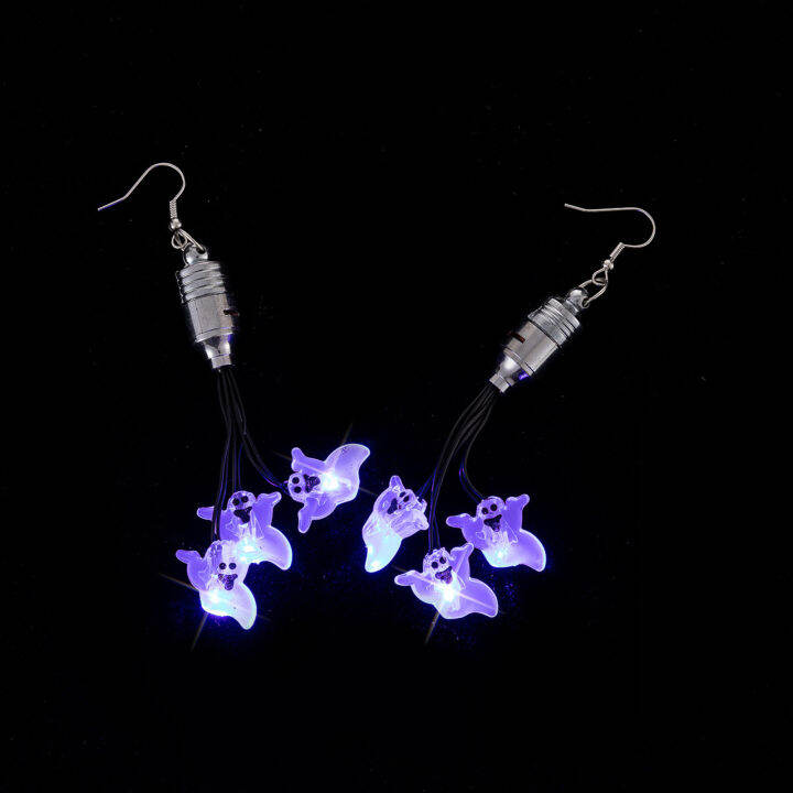 halloween-cute-ghost-earrings-fashion-light-up-cartoon-ghost-drop-earrings-flashing-unisex-party-accessory