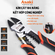 Kìm cắt đa năng kết hợp công nghiệp hãng Asaki AK-8133 8 200mm