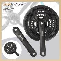 YINSH จักรยานเสือภูเขา 24-42T 28-48T ค่ะ 170มม. Crankset ชุดข้อเหวี่ยงเหล็ก ข้อเหวี่ยงจักรยาน โซ่ชุด