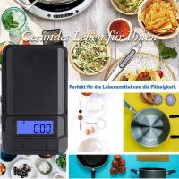 Portable Kitchen Scales Digital Precision Balance Food Gram Scale For Cooking Baking Jewelry Accurate Weighing Scales Luggage Scales