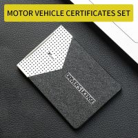 【CW】☂◕  KEMY 2023 Drivers License Leather  Cover Card PackageCover Car Driving Documents Credit Holder Wallet
