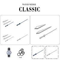 【YF】 High Quality Modified Watch Hands Replacement Pointers Silver Hour Minute Silver/Blue Seconds for NH35/NH36/4R/7S Movement