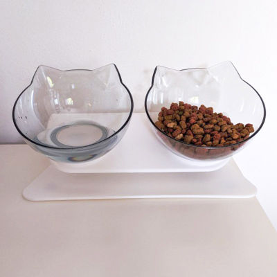 Bowls Stand Feeder Feeding For Dog Pet Product Dogs With Non-Slip Cat Bowl