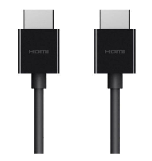 HDMI CABLE (สายเอชดีเอ็มไอ) BELKIN HDMI TO HDMI 4K/8K 120Hz 2.0 METER (AV10175BT2MBKV2)