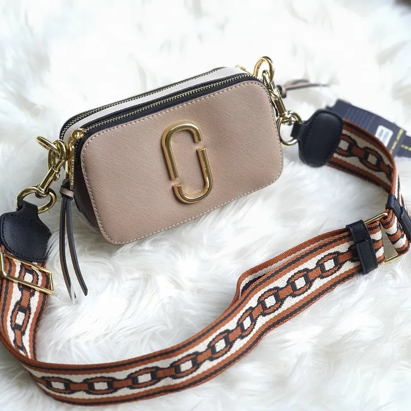 Mocha Chunky Chain Strap In Gold