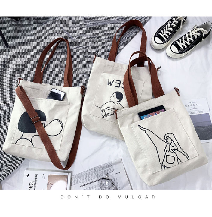 new-style-messenger-bag-female-canvas-japanese-ins-soft-girl-cute-large-capacity-student-cloth-book-bag-handbag