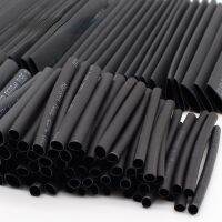 【cw】 127pcs/lot Shrink Tubing 7.28m 2:1 Tube Car Cable Sleeving Assortment Wrap Wire with Polyolefin Tub ！