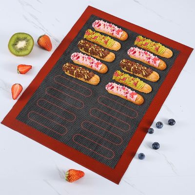 Silicone 30x40cm Double Sided Printing Baking Mat Non Stick Pastry Oven Cake Baking Perforated Sheet Liner Pastry Mat